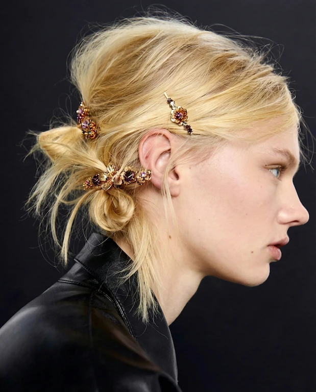 Messy Updo Hair Stacking - Collection ´25